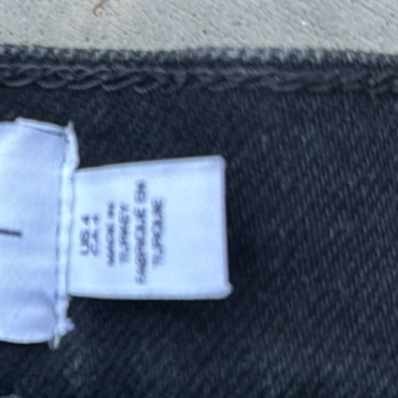 Stockholm Atelier Black Jean Skirt Size 4 - Picture 6 of 6